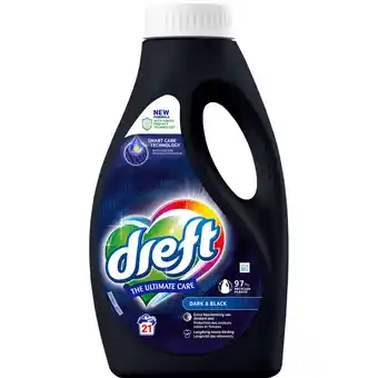 Dirk Dreft Wasmiddel care vloeibaar dark aanbieding