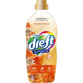 Dirk Dreft Wasverzachter orange breeze 40 wasbeurten aanbieding
