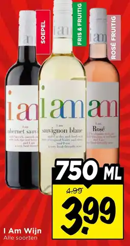 Vomar Voordeelmarkt I Am Wijn aanbieding