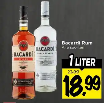 Vomar Voordeelmarkt Bacardi Rum aanbieding