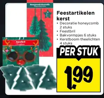 Vomar Voordeelmarkt Feestartikelen kerst aanbieding