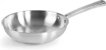 Bol.com Lacor Foodie Koekenpan - Ø Bovenaan 24cm - Rvs aanbieding
