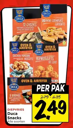 Vomar Voordeelmarkt Duca Snacks aanbieding