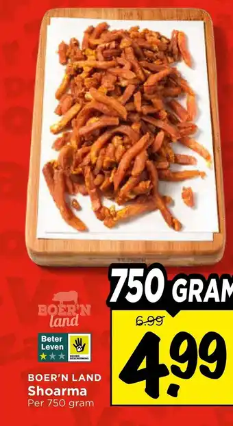 Vomar Voordeelmarkt Shoarma aanbieding