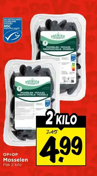 Vomar Voordeelmarkt Mosselen aanbieding