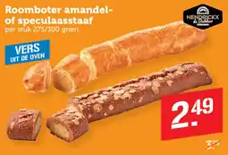 Coop Roomboter amandel of speculaasstaaf aanbieding