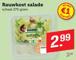 Coop Rauwkost salade aanbieding
