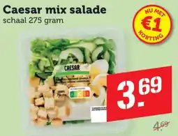 Coop Caesar mix salade aanbieding