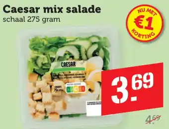 Coop Caesar mix salade aanbieding