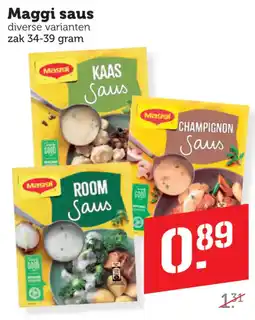 Coop Maggi saus aanbieding