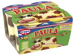 Hoogvliet Dr. Oetker Paula vanillevla met chocoladevlekken aanbieding