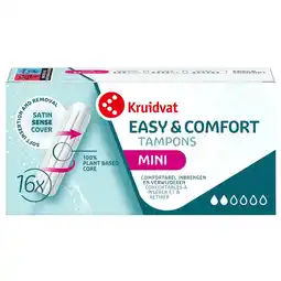 Kruidvat Kruidvat Kruidvat Easy & Comfort Mini Tampons aanbieding