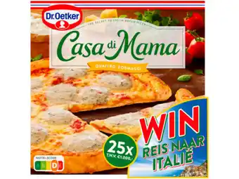 Hoogvliet Dr. Oetker Casa di mama pizza quattro formaggi aanbieding