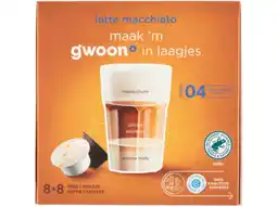 Hoogvliet G'woon Dolce Gusto latte macchiato aanbieding