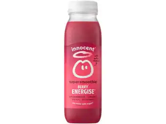 Hoogvliet Innocent Super smoothie berry energise aanbieding