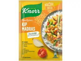 Hoogvliet Knorr Maaltijdmix kip madras aanbieding