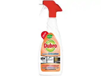 Hoogvliet Dubro Keuken ontvetter spray aanbieding