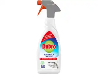 Hoogvliet Dubro Antikalk hygiene spray aanbieding