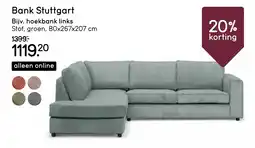 Leen Bakker Bank Stuttgart aanbieding