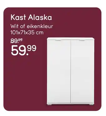 Leen Bakker Kast Alaska aanbieding