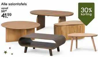 Leen Bakker Alle salontafels aanbieding