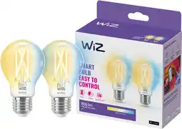 Coolblue WiZ Filament lamp 2-pack - Warm tot Koelwit Licht - E27 aanbieding
