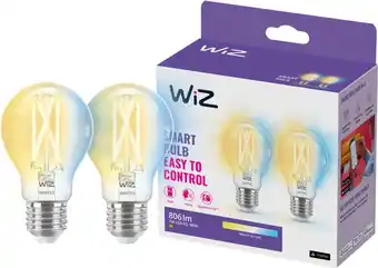 Coolblue WiZ Filament lamp 2-pack - Warm tot Koelwit Licht - E27 aanbieding