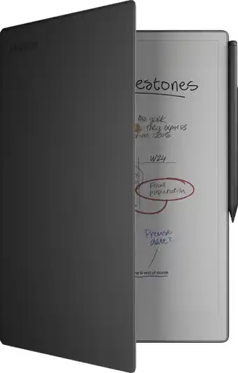 Coolblue reMarkable Paper Pro Book Folio Zwart Leer aanbieding