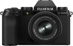 Coolblue Fujifilm X-S20 Zwart + XC 15-45mm f/3.5-5.6 OIS PZ aanbieding