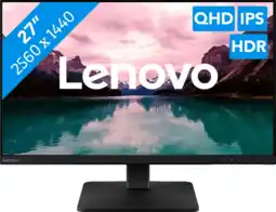 Coolblue Lenovo L27qe aanbieding