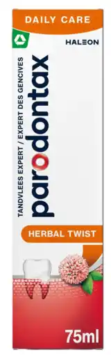 De Online Drogist Parodontax Herbal Twist Tandpasta aanbieding