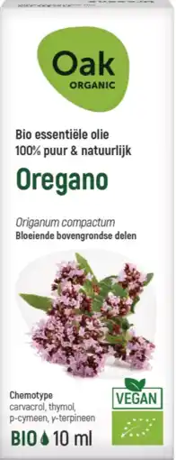 De Online Drogist Oak Organic Oregano Olie aanbieding