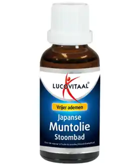 De Online Drogist Lucovitaal Japanse Muntolie Stoombad aanbieding
