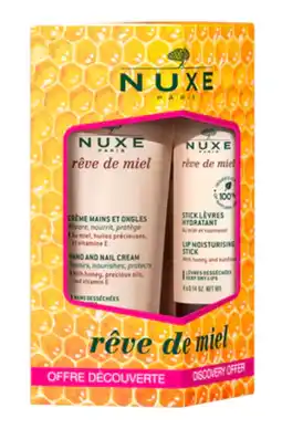 De Online Drogist Nuxe Paris Rêve de Miel Giftset | Hands & Lips aanbieding