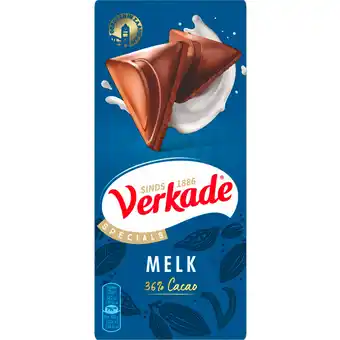 Dekamarkt Verkade Chocoladereep melk aanbieding