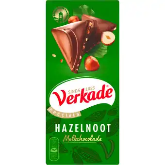 Dekamarkt Verkade Chocoladereep hazelnoot aanbieding