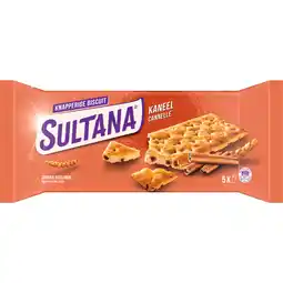 Dekamarkt Sultana Knappers kaneel 5x 3st aanbieding