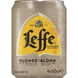 Dekamarkt Leffe Blond 4 x 500ml aanbieding