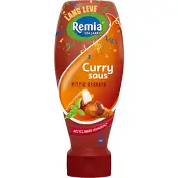 Dekamarkt Remia Curry saus pittig gekruid aanbieding
