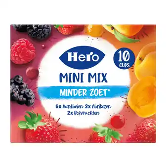 Dekamarkt Hero Jam minder zoet 10 cups aanbieding