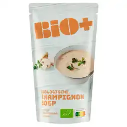 Dekamarkt Bio+ Soep in zak champignon aanbieding