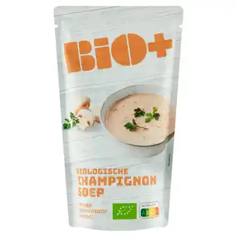 Dekamarkt Bio+ Soep in zak champignon aanbieding