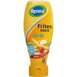 Dekamarkt Remia Fritessaus halfvol aanbieding