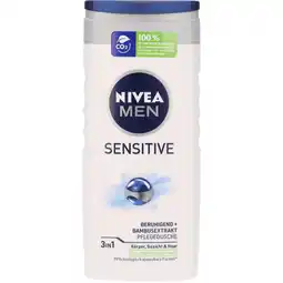 Dekamarkt Nivea Douchegel men sensitive aanbieding