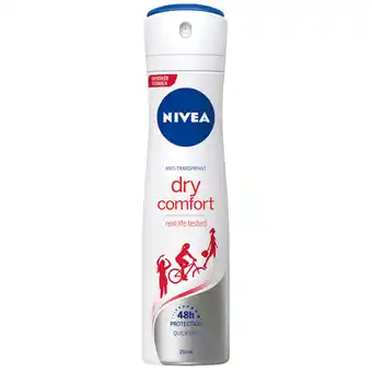 Dekamarkt Nivea Deospray dry comfort aanbieding
