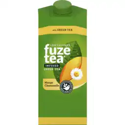 Dekamarkt Fuze tea Green mango kamille aanbieding