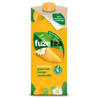 Dekamarkt Fuze tea Green mango kamille aanbieding