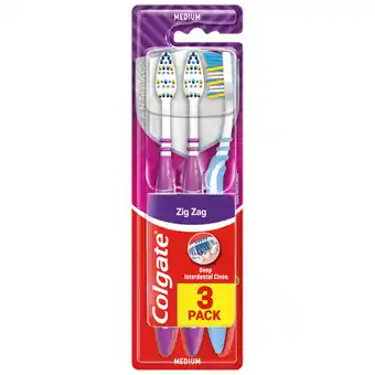 Dekamarkt Colgate Tandenborstel zig zag medium aanbieding
