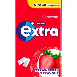 Dekamarkt Extra Strawberry suikervrij 5-pack aanbieding
