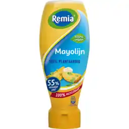 Dekamarkt Remia Mayolijn 100% plantaardig aanbieding